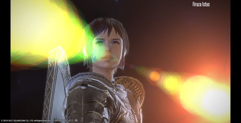 Firoza screenshot from the credits of Endwalker