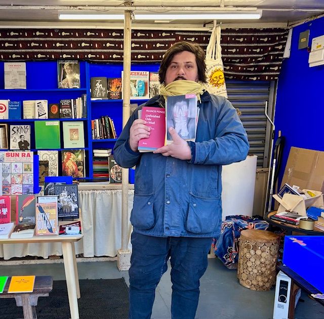 The market stall in Shep Bush Market that now sells CBe books