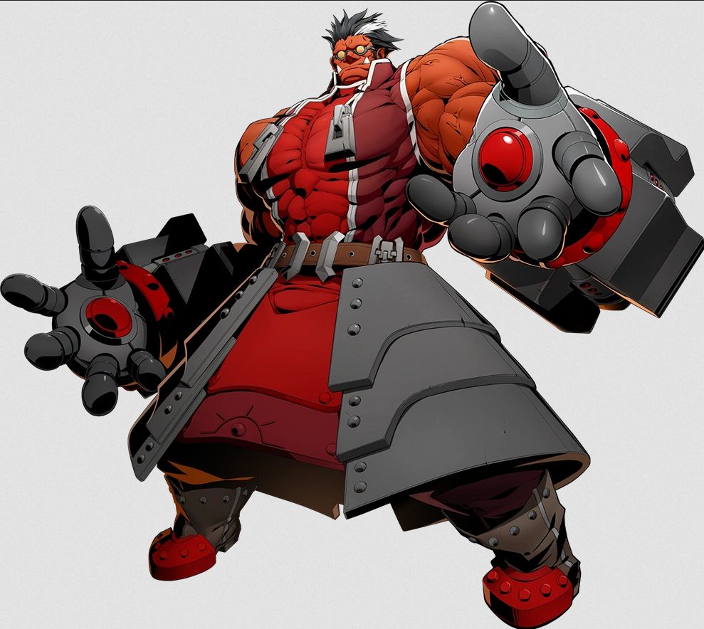 Iron Tager from Blazeblue