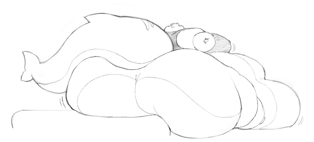 very large blob shark
