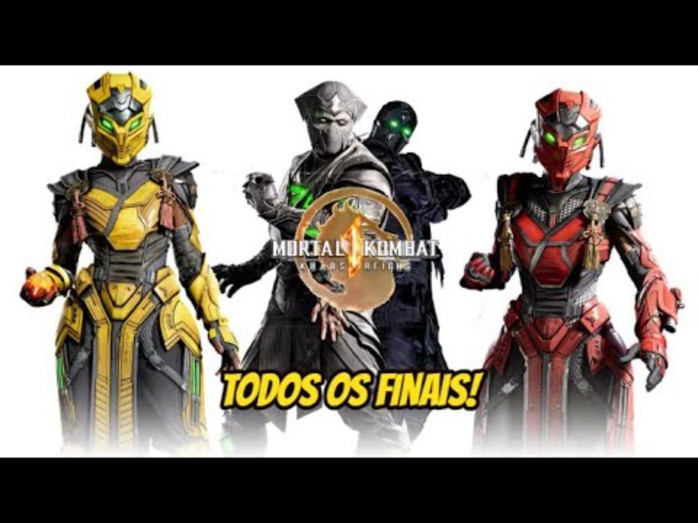 Mortal Kombat 1: Reina o Caos * Todos os Finais do Kombat Pack #02 [Arcade Mode - Dublado - PTBR]