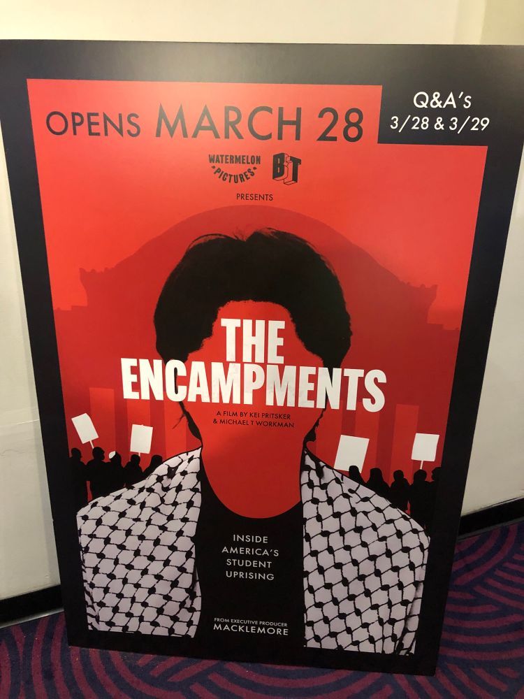movie poster for the film The Encampments