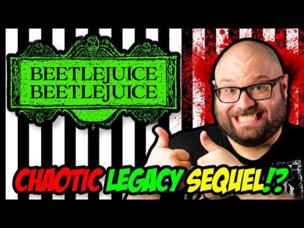 Beetlejuice Beetlejuice (2024) A Tim Burton Movie Review | Blood Splattered Vlog