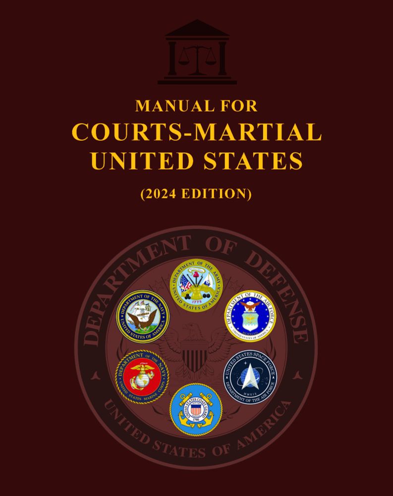 2024 Manual for Courts-Martial