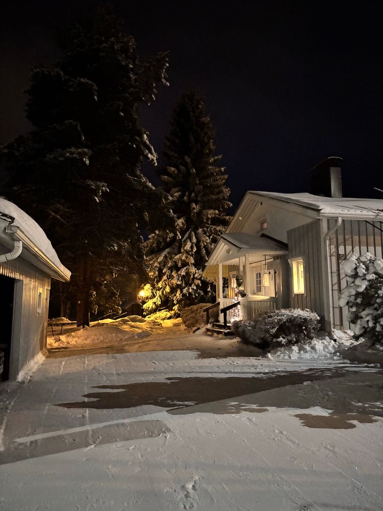 Lunta tulvillaan… toistaiseksi.