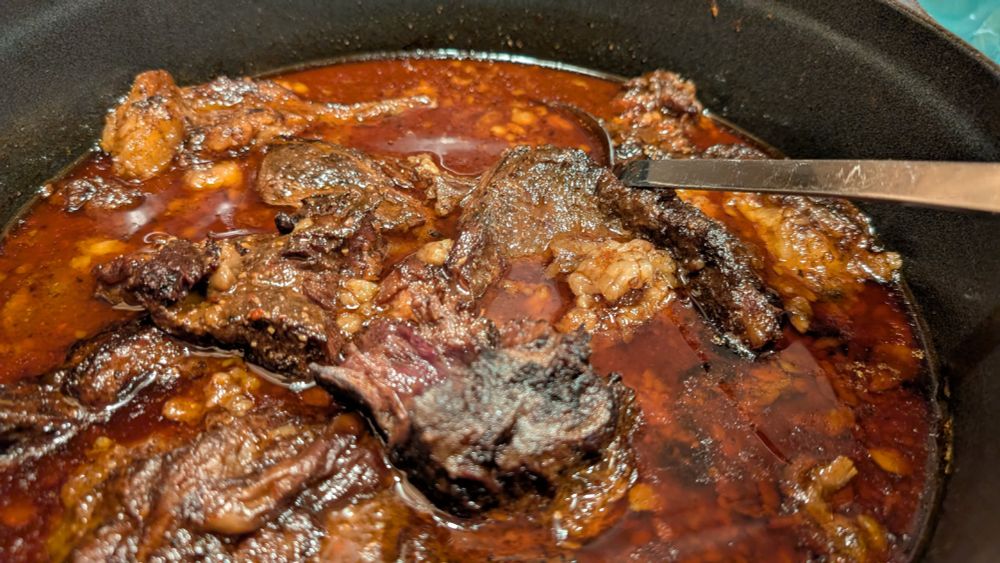 barbacoa in the pot