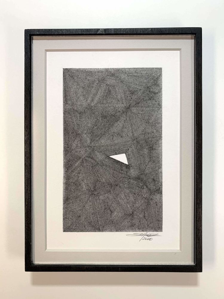 "The Suffocating Feeling of Anxiety"

2020. 

Hand-drawn, original #art in one of my handmade wood frames.

#SOLD