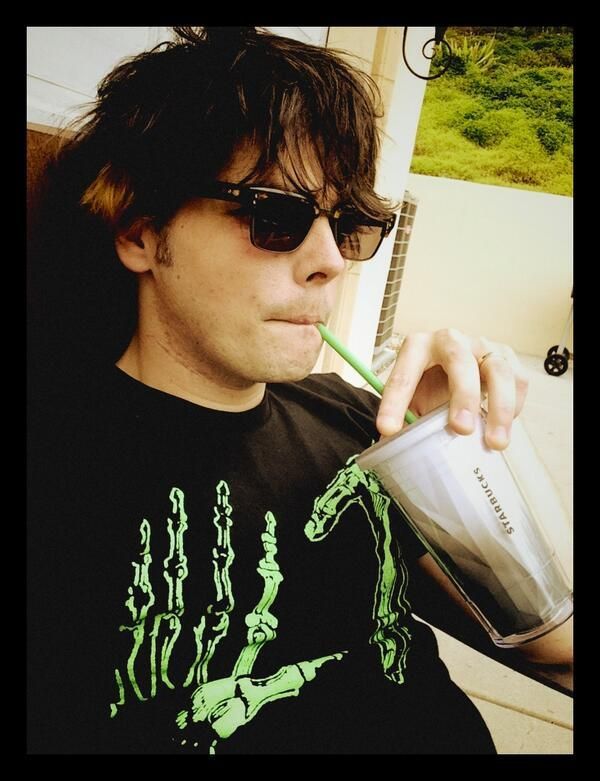 Photo of Gerard Way from My Chemical Romance (MCR).