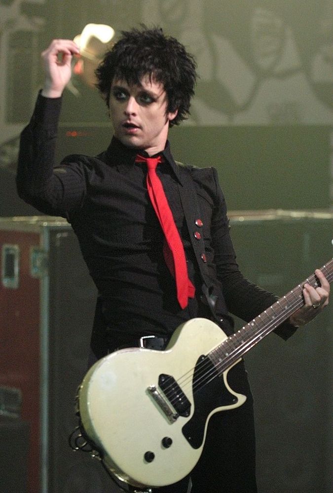 Photo of Billie Joe Armstrong from Green Day.