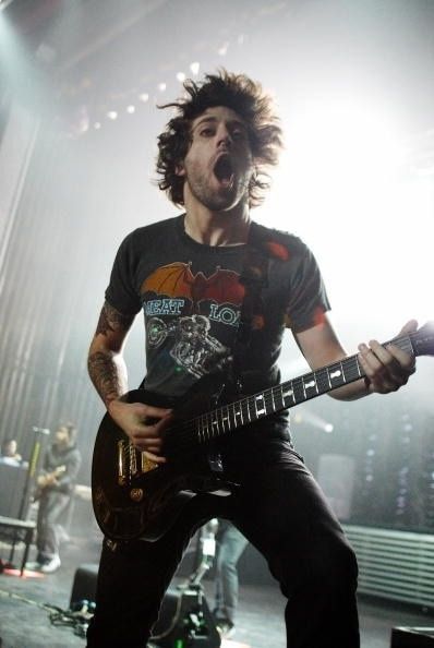 Photo of Joe Trohman from Fall Out Boy (FOB).