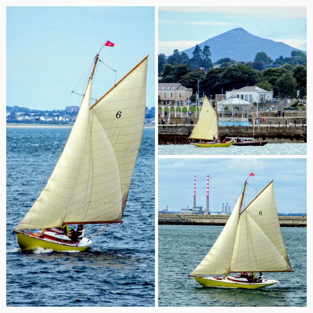 Dún Laoghaire Harbour | 1905 Dublin Bay 21 'Naneen' (No.6 Yellow)
