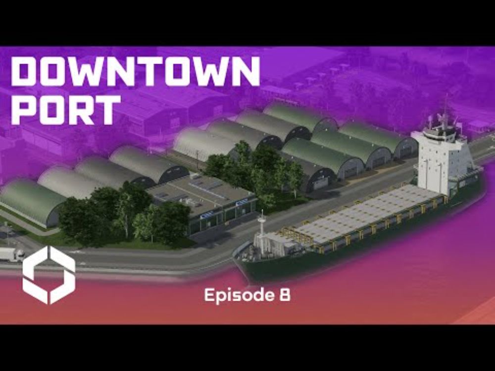 Building a Downtown Port in Cities Skylines 2 - Mriyaslava Ep. 8