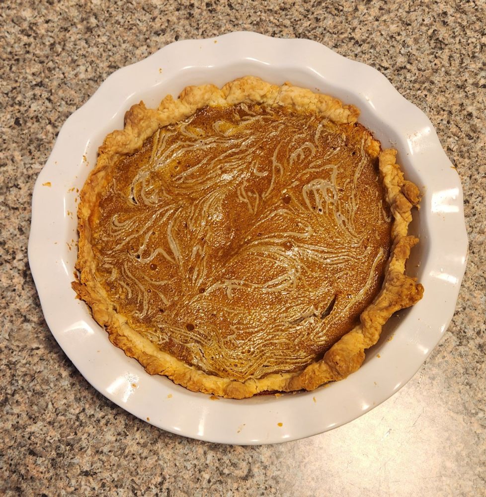 NYT Cooking pumpkin and sesame pie