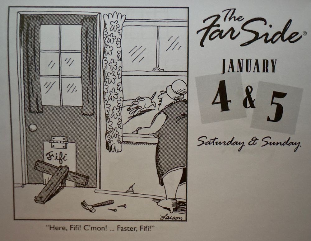 Donald's World view as a child learning life skills with Granny.