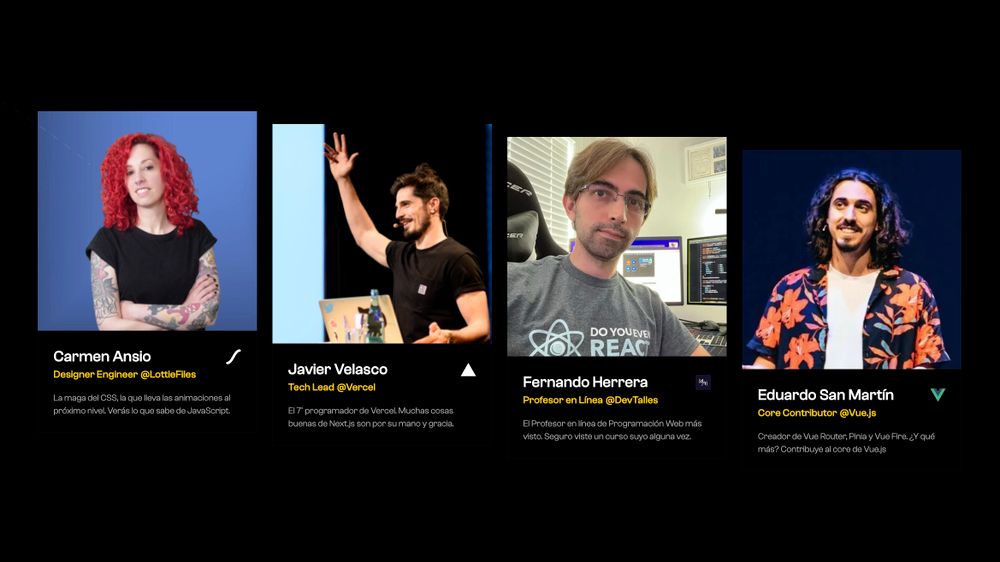 Speakers confirmados de la JSConf España
