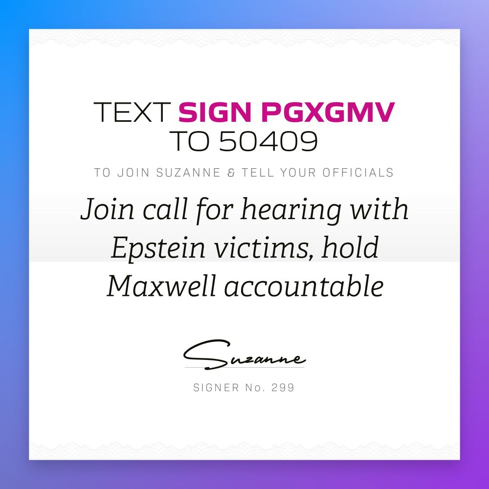 This must be investigated 
Epstein and Maxwell 

MUST BE HELD ACCOUNTABLE‼️

These brave women MUST HAVE A VOICE‼️


