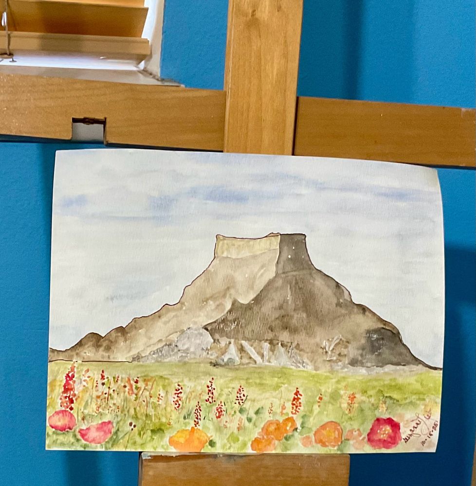 ~Butte In The Morning Sun