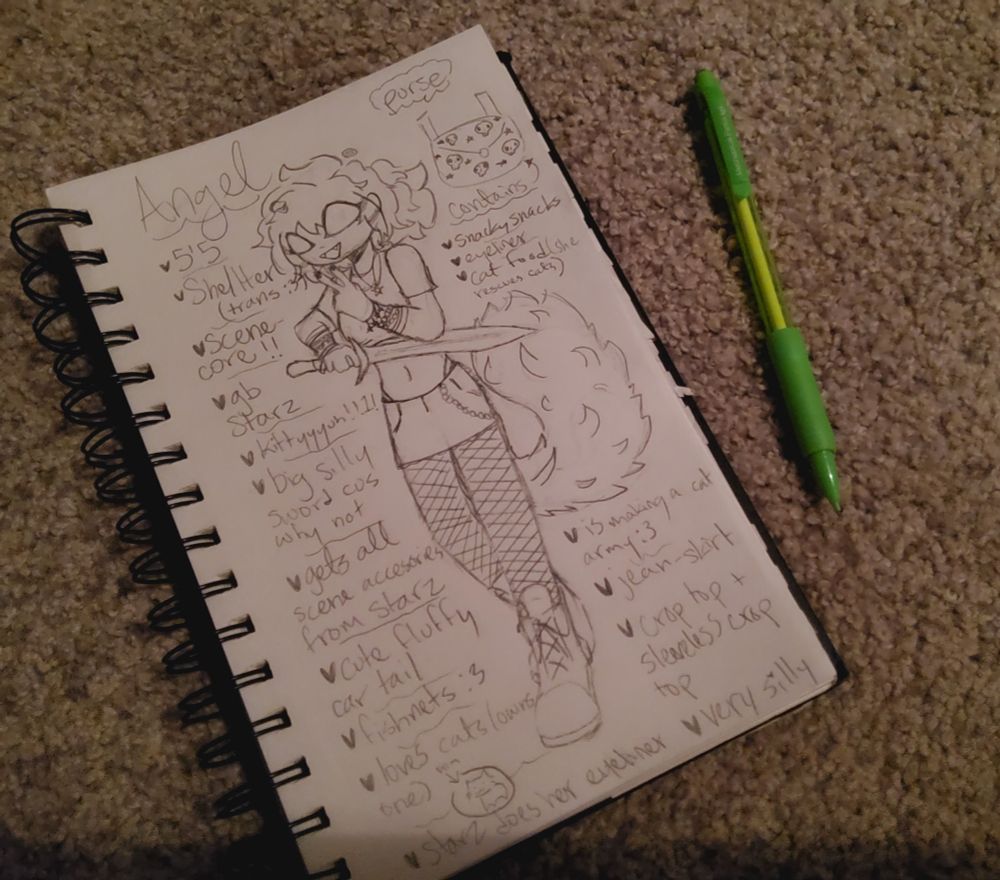 my girlfriends oc (also seen in last image)