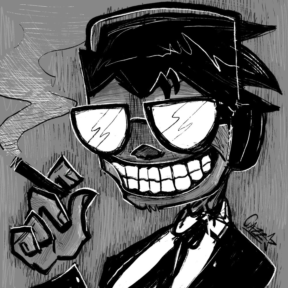 Stinky poo from a butt drawing from Dec of 2023. (I’m sorry I did that to you NOX.)