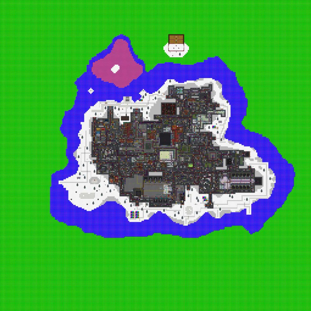 The middle floor of snowglobe station. This is half random dungeons and half forgotten rooms + spaces for a traitor to slip into.