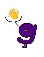 my recommended character g, saying 👋