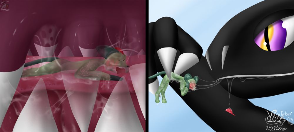 Delicious little minty mousie~ What would Arma do without his friend Kel? Now that he has a fresh mouth, he can go on his romantic date with his servant~ Maybe he should "pocket" the mouse just in case he needs him later... This little cutie can have many uses, after all~!