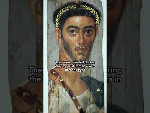 Some of the first portraits we have | The Fayum Mummies #art #history #arthistory #archaeology