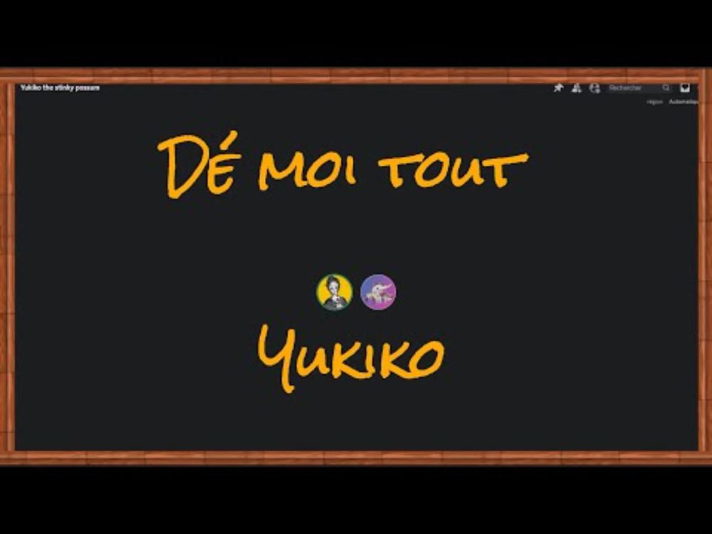 Dé moi tout : Yukiko