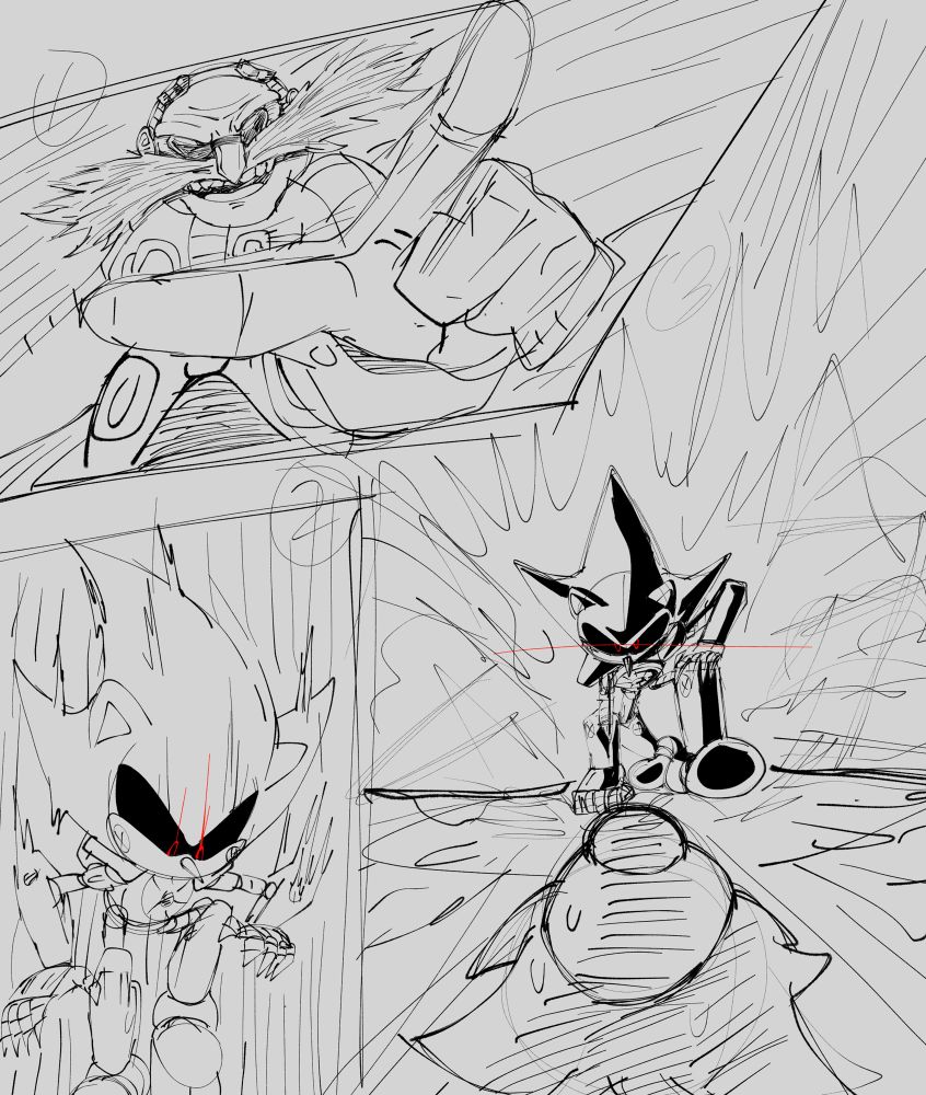 Eggman Directing Metal Sonic to attack after Uzi basically made everyone deny the deal he made