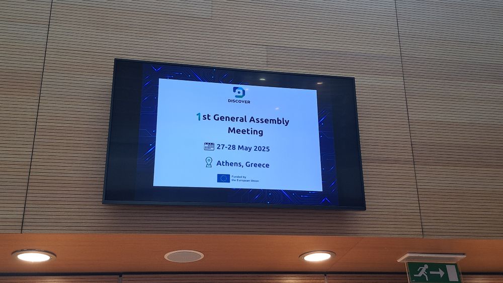DISCOVER 1st General Assembly in Athens on 27-28 May 2025