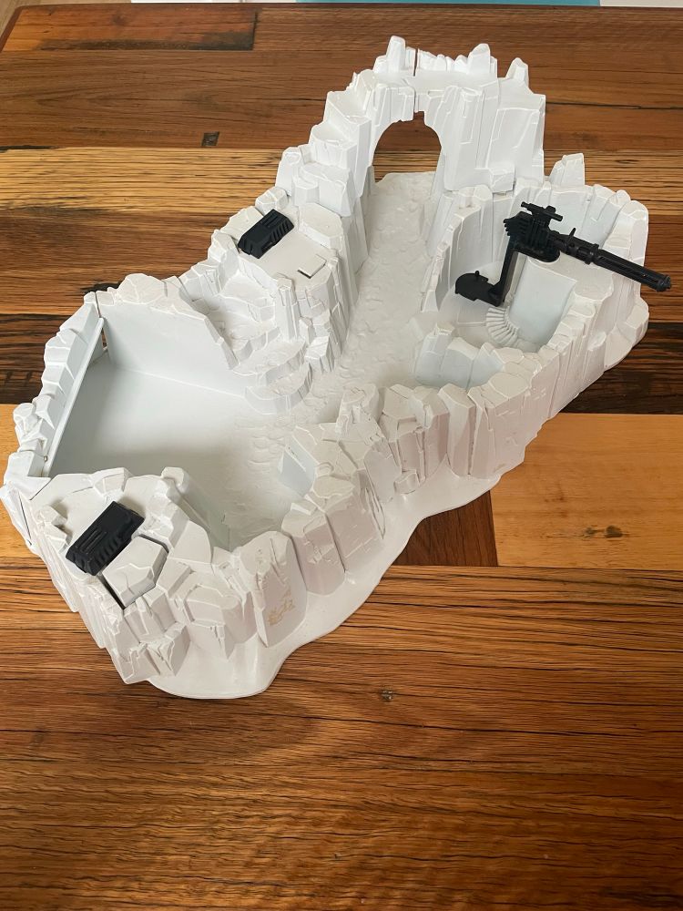 Star Wars Hoth Imperial Attack playset (fully cleaned) 