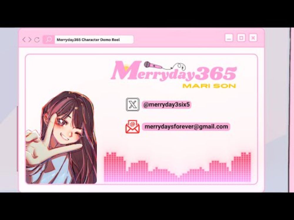 Merryday365 Character Demo Reel
