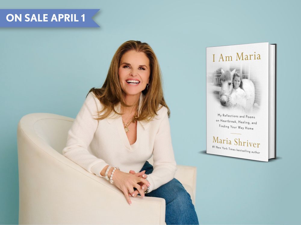 I Am Maria. On Sale April 1st.