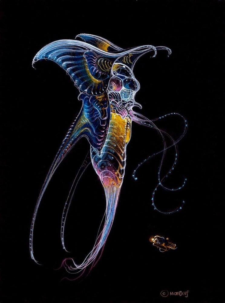 concept art by Moebius 