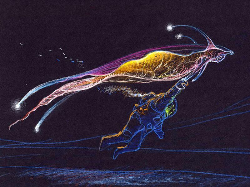 concept art by Moebius 