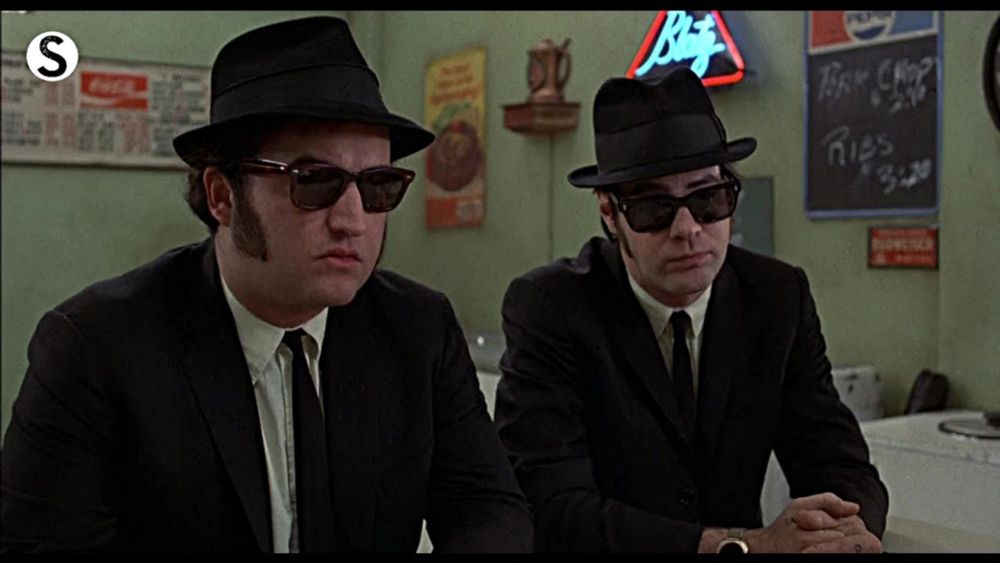 Blues Brothers Diner Scene