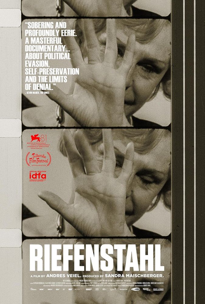 Poster for Riefenstahl (2024, Andres Veiel)