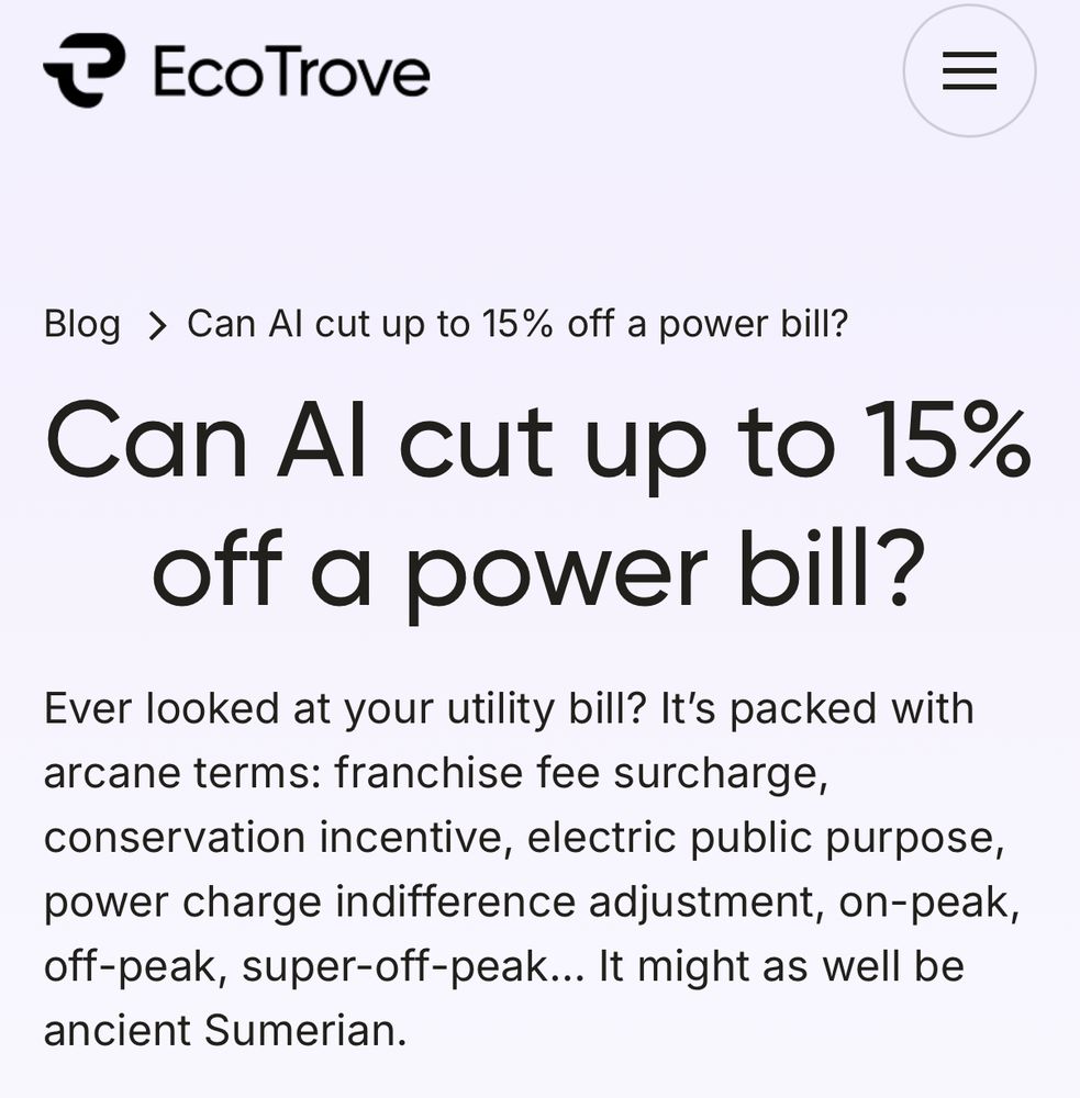 Can AI cut up to 15% off a power bill?