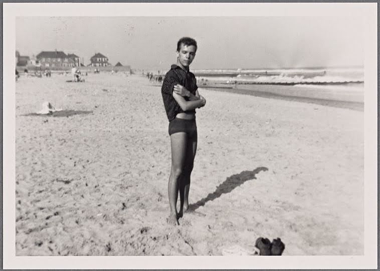 Craig Rodwell at Riis Park, a beach popular with gay people in Queens, New York, 1960. Credit: Photo courtesy of the Manuscripts and Archives Division, New York Public Library
