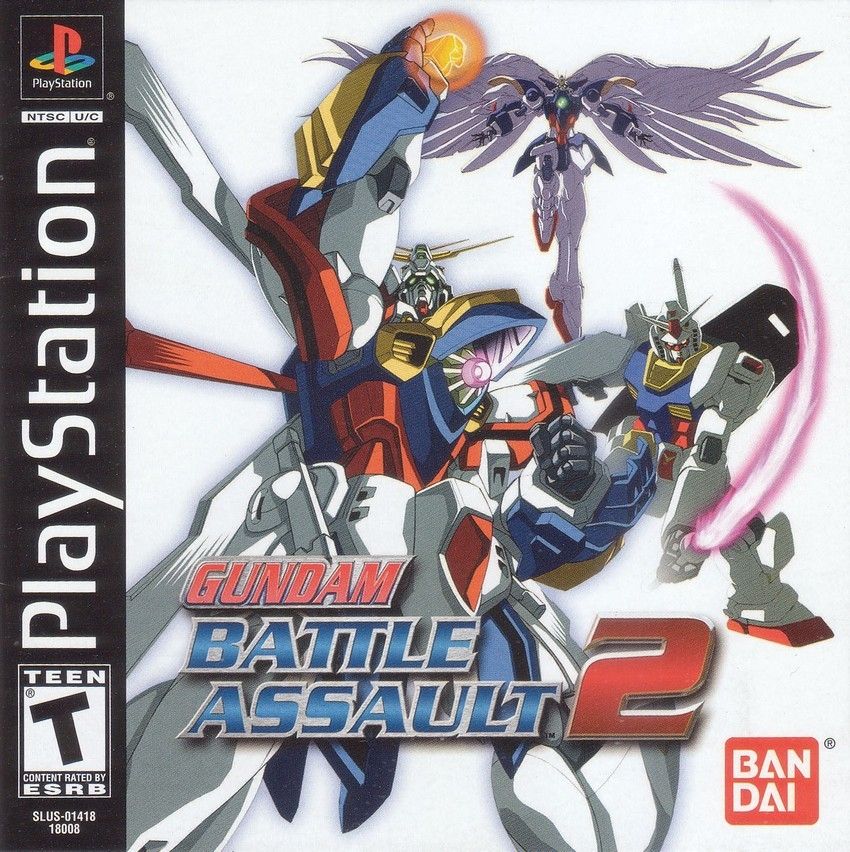 Gundam Battle Assault 2 cover art for Playstation. 