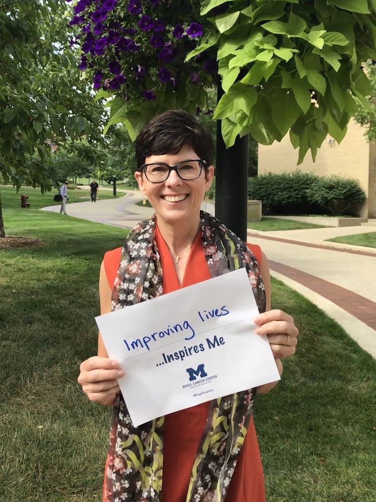 Photo of Julie Brabbs: "Improving lives inspires me."