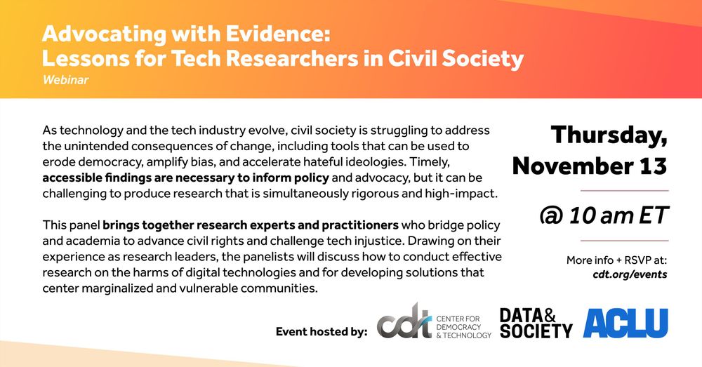 Advocating with Evidence. 