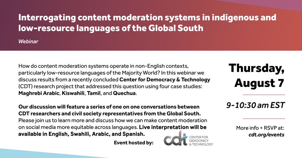 Interrogating content moderation systems in indigenous and low-resource languages of the Global South. 