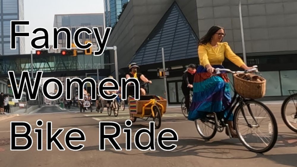 Fancy Women Bike Ride
