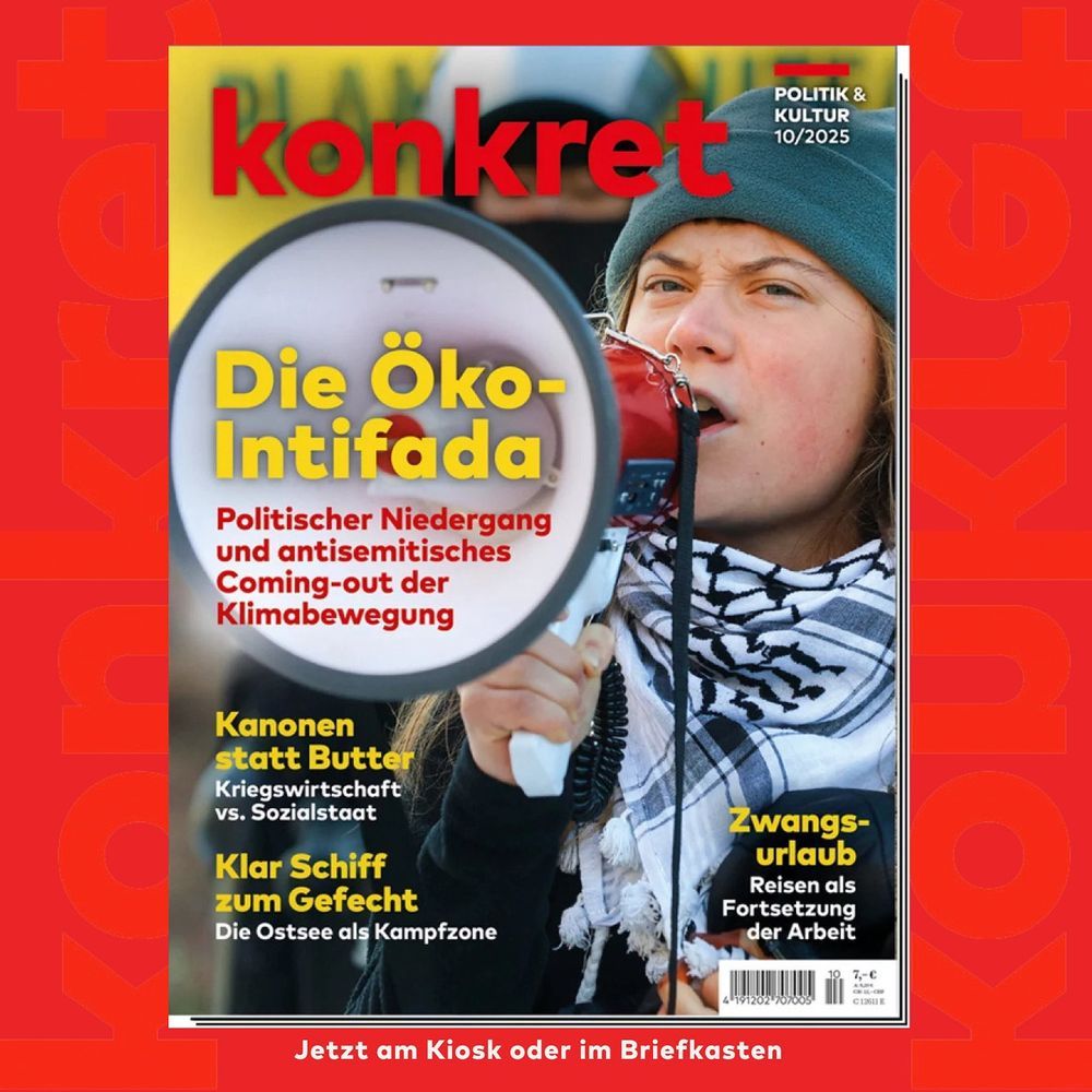 German Magazine "konkret" of the so called Antideutsche is imitating left wing, but German Left knows that "Antideutsche are not Leftists"