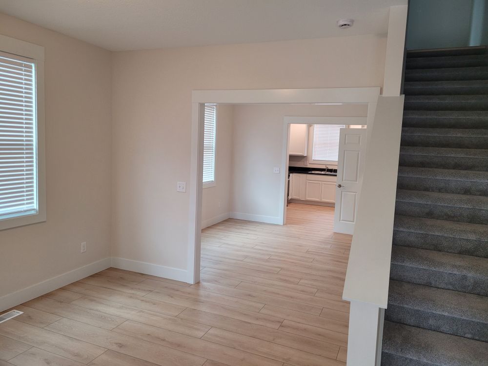 First floor interior of duplex unit