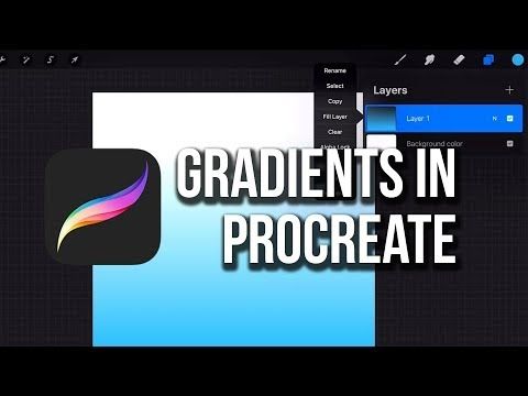 3 Ways to Make Gradients in Procreate!
