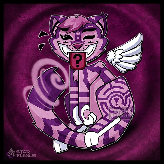 cheshire cat - adobe illustrator & photoshop