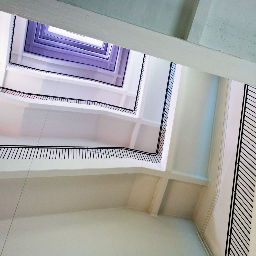 Square stairwell