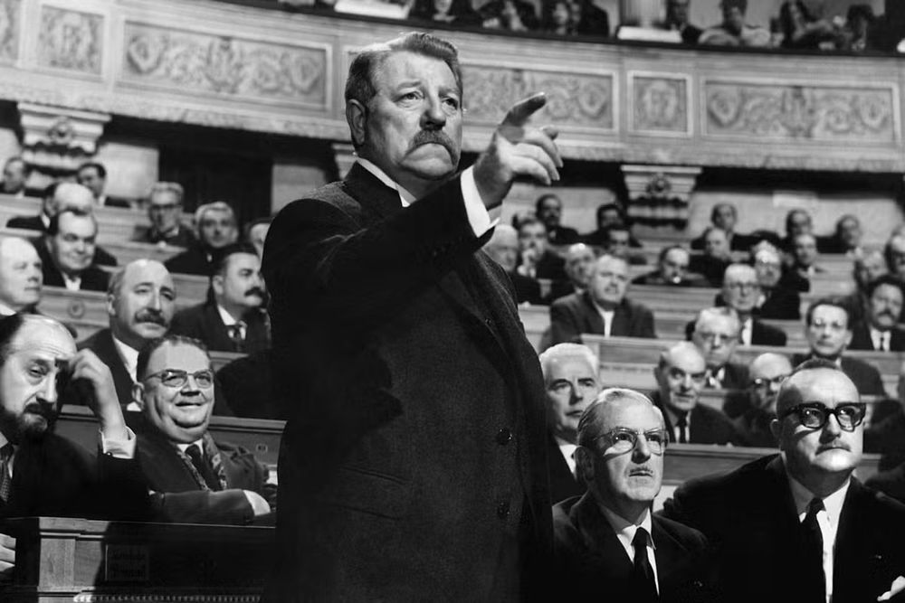 Jean Gabin et son fameux discours dans « Le président »